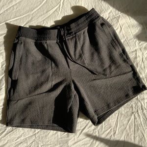 Lululemon At Ease Black Shorts